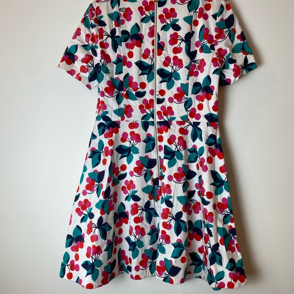 EEUC Draper James Cherry 🍒 Orchard Love Circle Dress - Picture 10 of 14